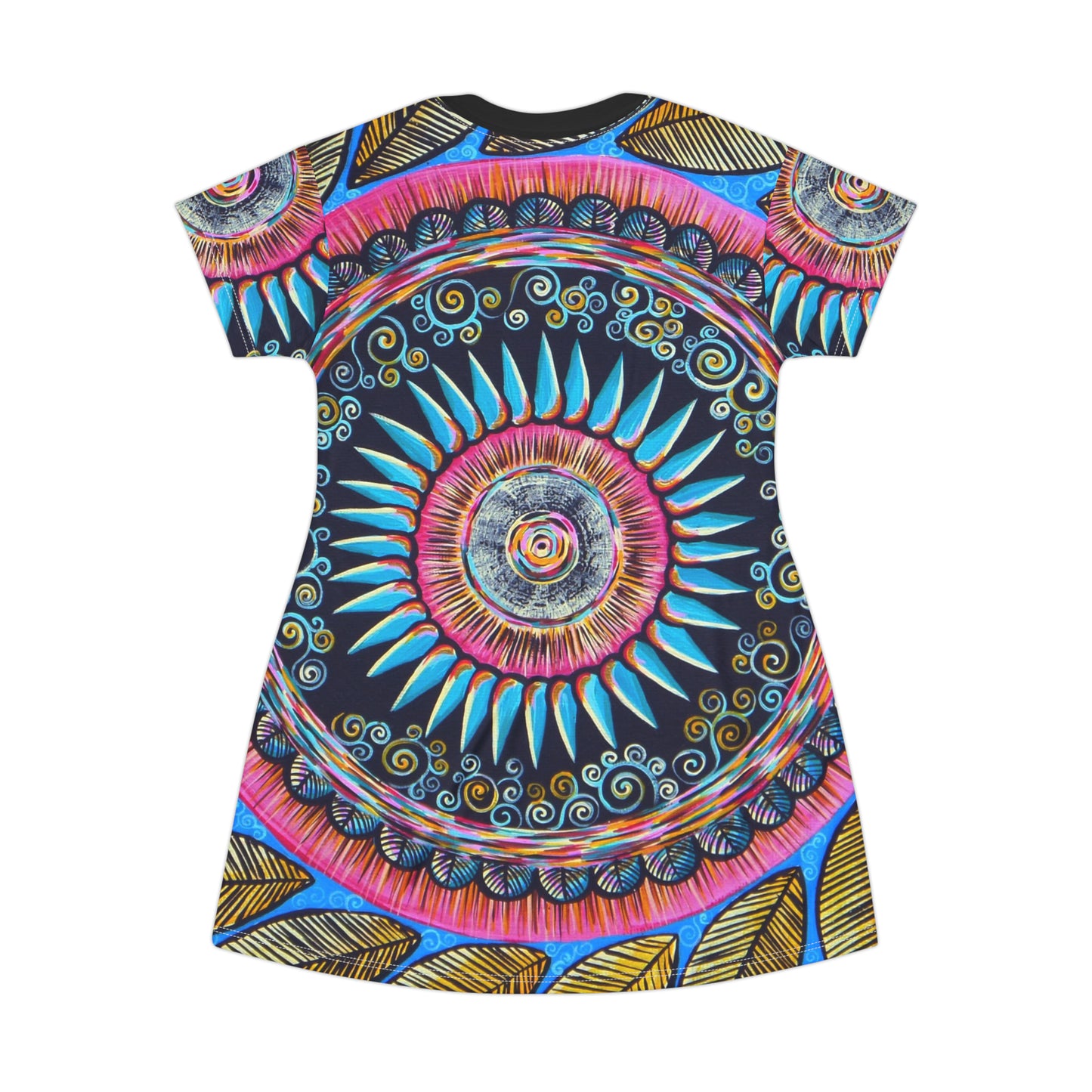 "Mandalamirananda" Ladies T-Shirt Dress