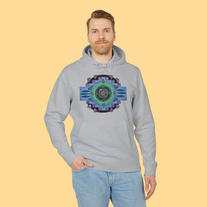 "Plumachakana" Organic Cruiser Hoodie (Font&Back Print)