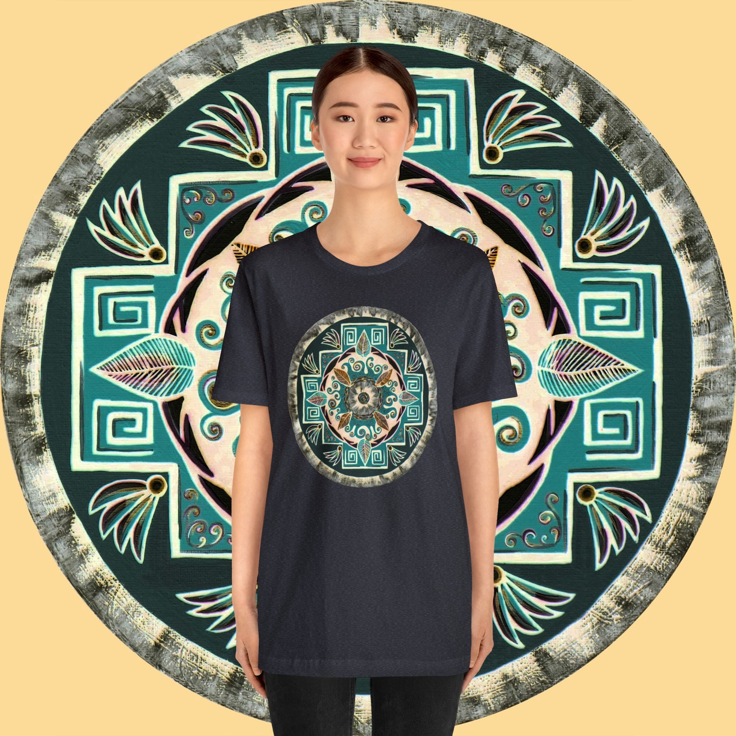 "Hojachakanazura" Lords & Ladies Tee - Blue Flame Array T-Shirt