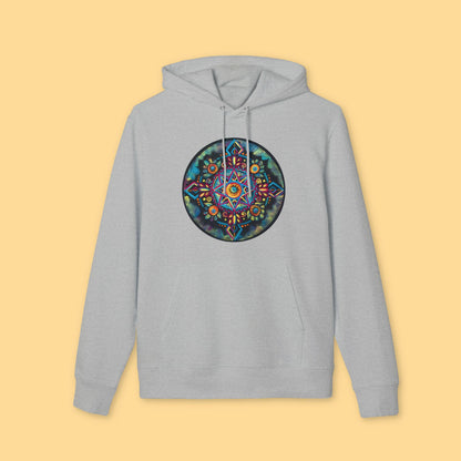 "Kirashadala" Organic Cruiser Hoodie (Font&Back Print)