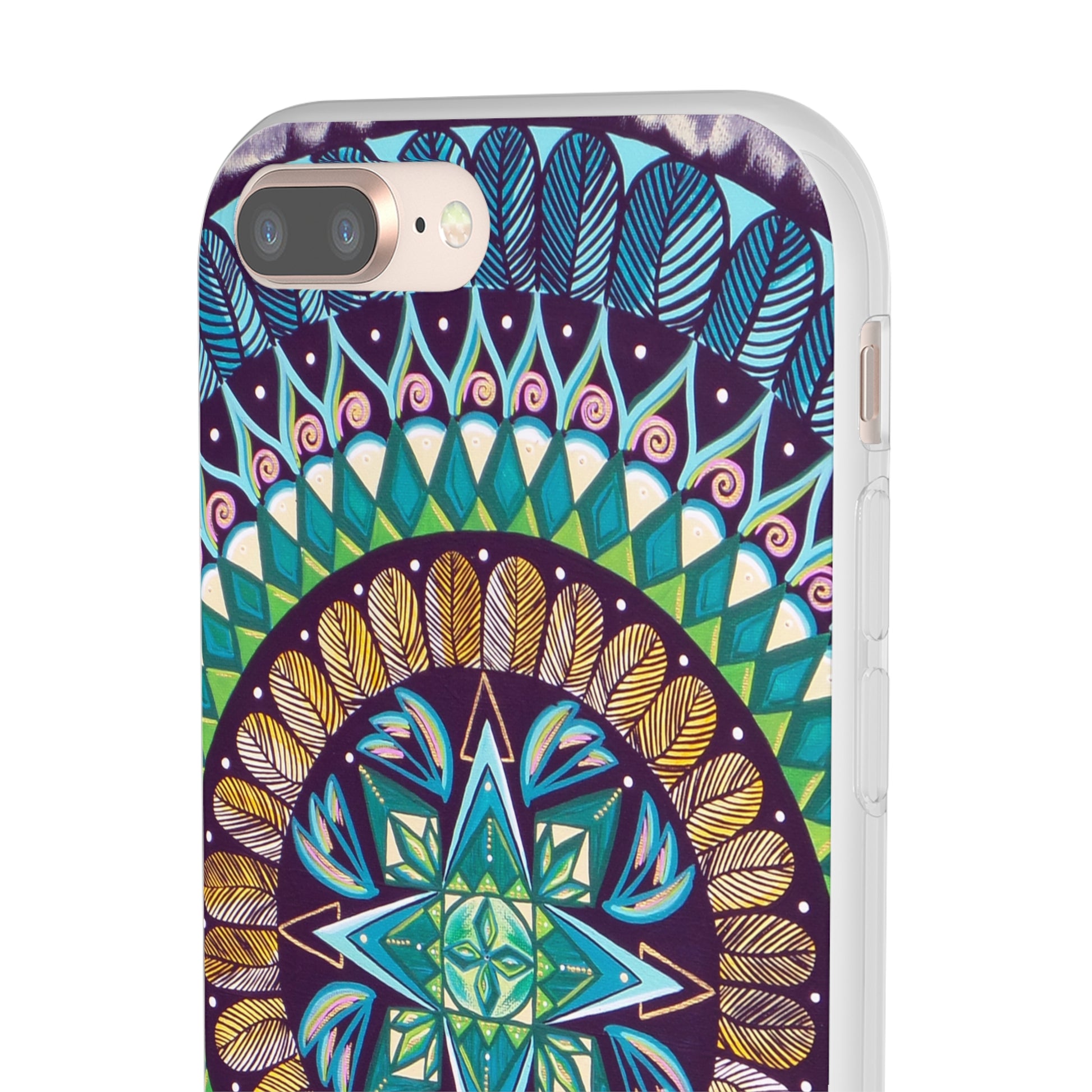 "AquilazurA Kryst'dala" Art Phone Armor (slim-fit) - Blue Flame Array Phone Case