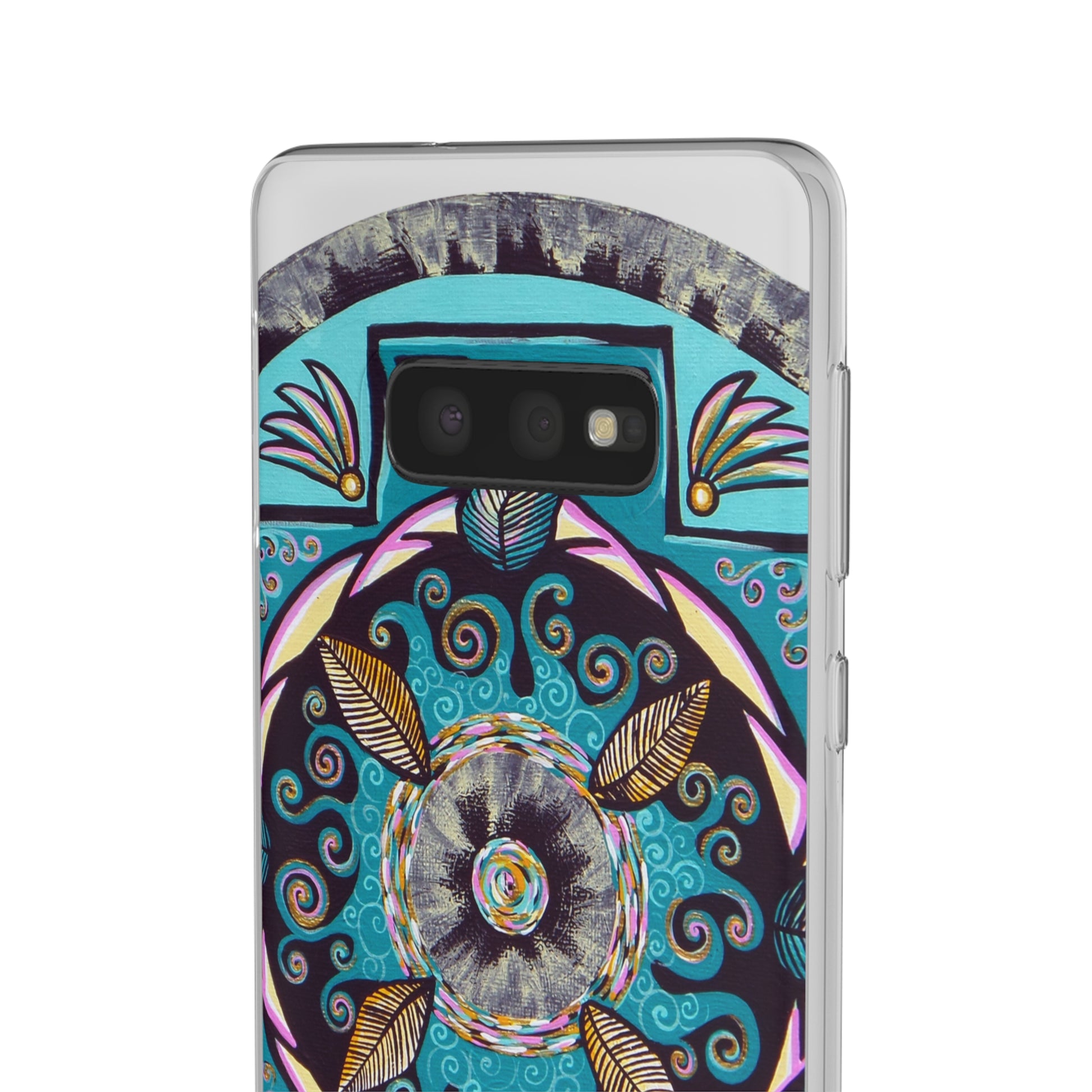 "Hojachakana" Art Phone Armor (slim-fit) - Blue Flame Array Phone Case