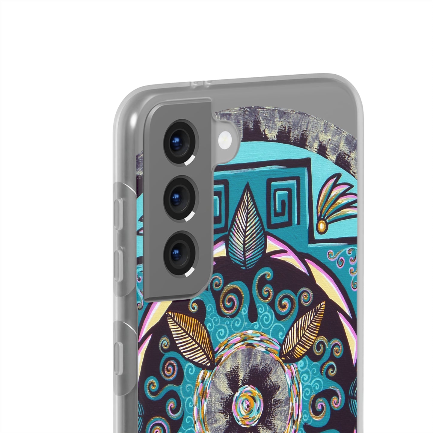 "Hojachakana" Art Phone Armor (slim-fit) - Blue Flame Array Phone Case