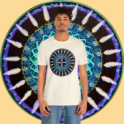 "Cuatro Vientos" Lords & Ladies Tee - Blue Flame Array T-Shirt