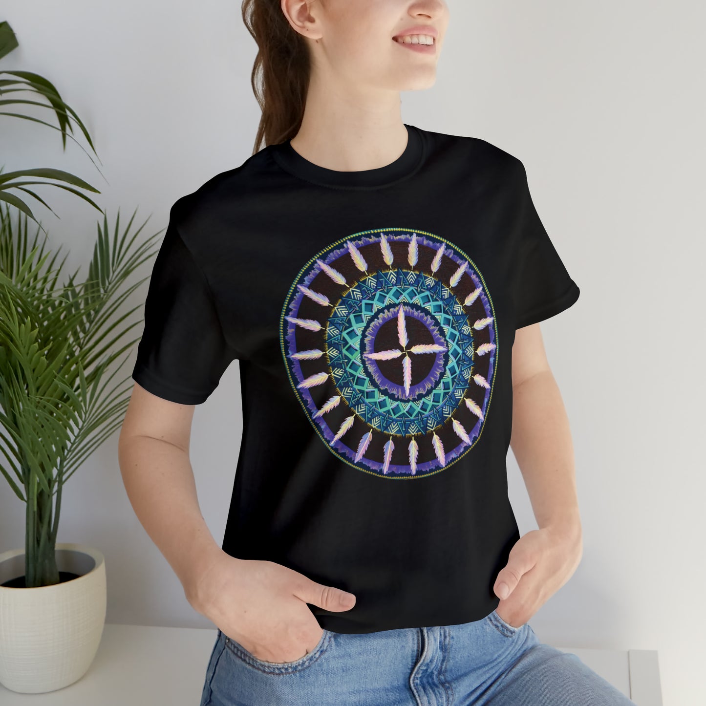 "Cuatro Vientos" Lords & Ladies Tee - Blue Flame Array T-Shirt