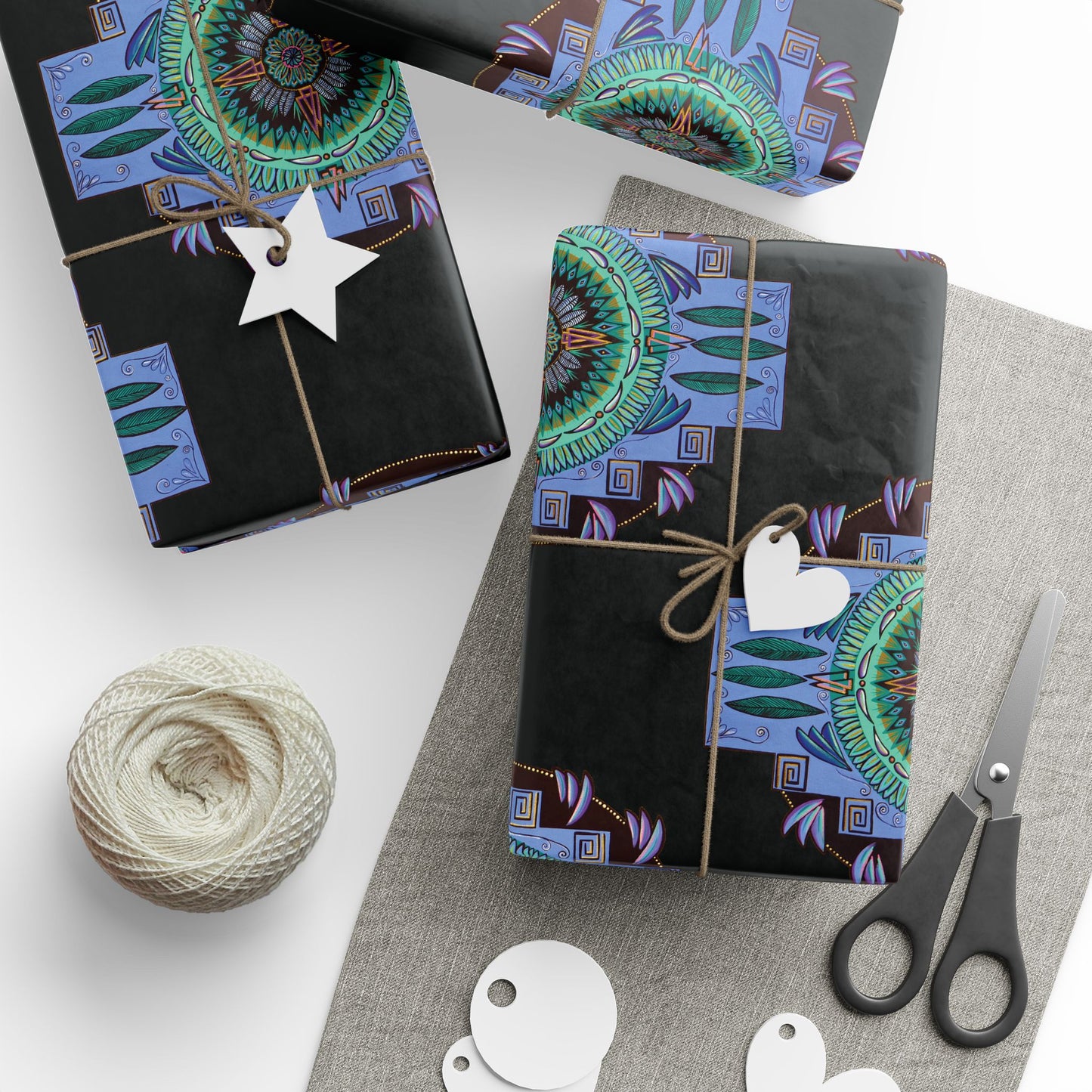 "Plumachakana" Gift Wrapping Paper