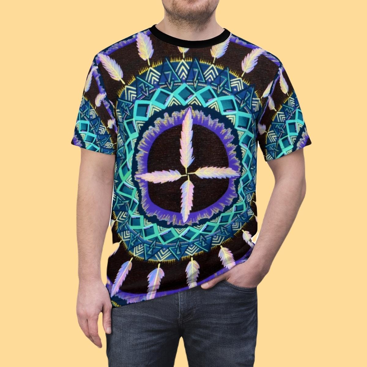 "Cuatro Vientos" Lords & Ladies All-Over-Print Tee - Blue Flame Array All Over Prints