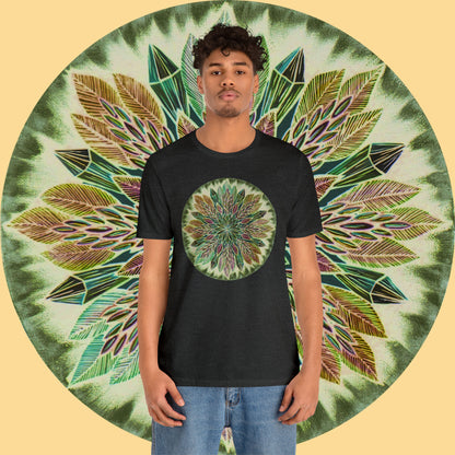 "Krystalhoja Verde" Lords & Ladies Tee - Blue Flame Array T-Shirt