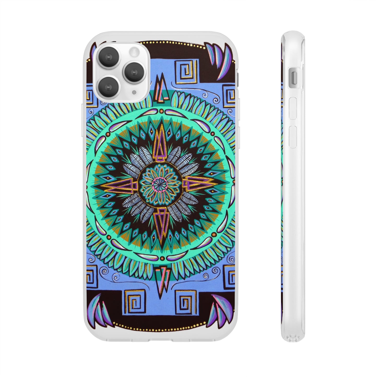 "Plumachakana" Art Phone Armor (slim-fit)