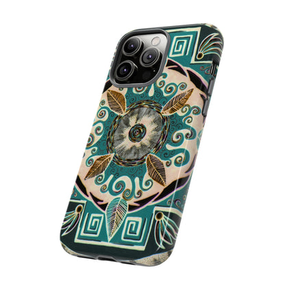 "Hojachakanazura" Art Phone Armor - Blue Flame Array Phone Case