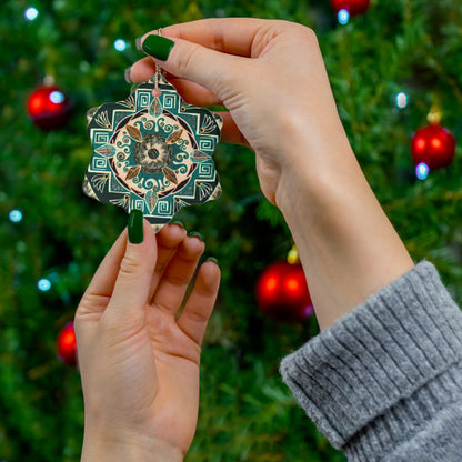 "Hojachakanazura" Ceramic Ornament