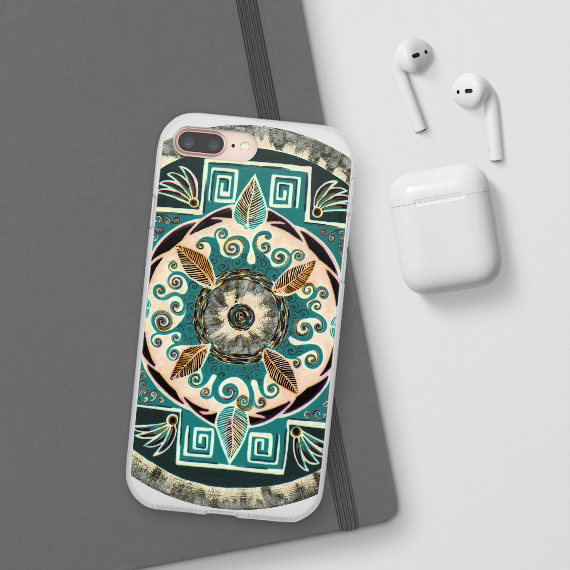 "Hojachakanazura" Art Phone Armor (slim-fit) - Blue Flame Array Phone Case