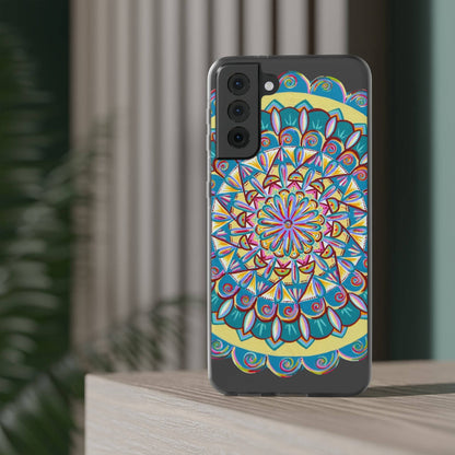 "Almandalayana" Art Phone Armor (slim-fit) - Blue Flame Array Phone Case