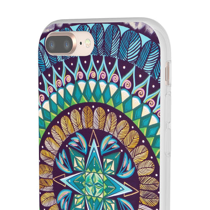 "AquilazurA Kryst'dala" Art Phone Armor (slim-fit) - Blue Flame Array Phone Case