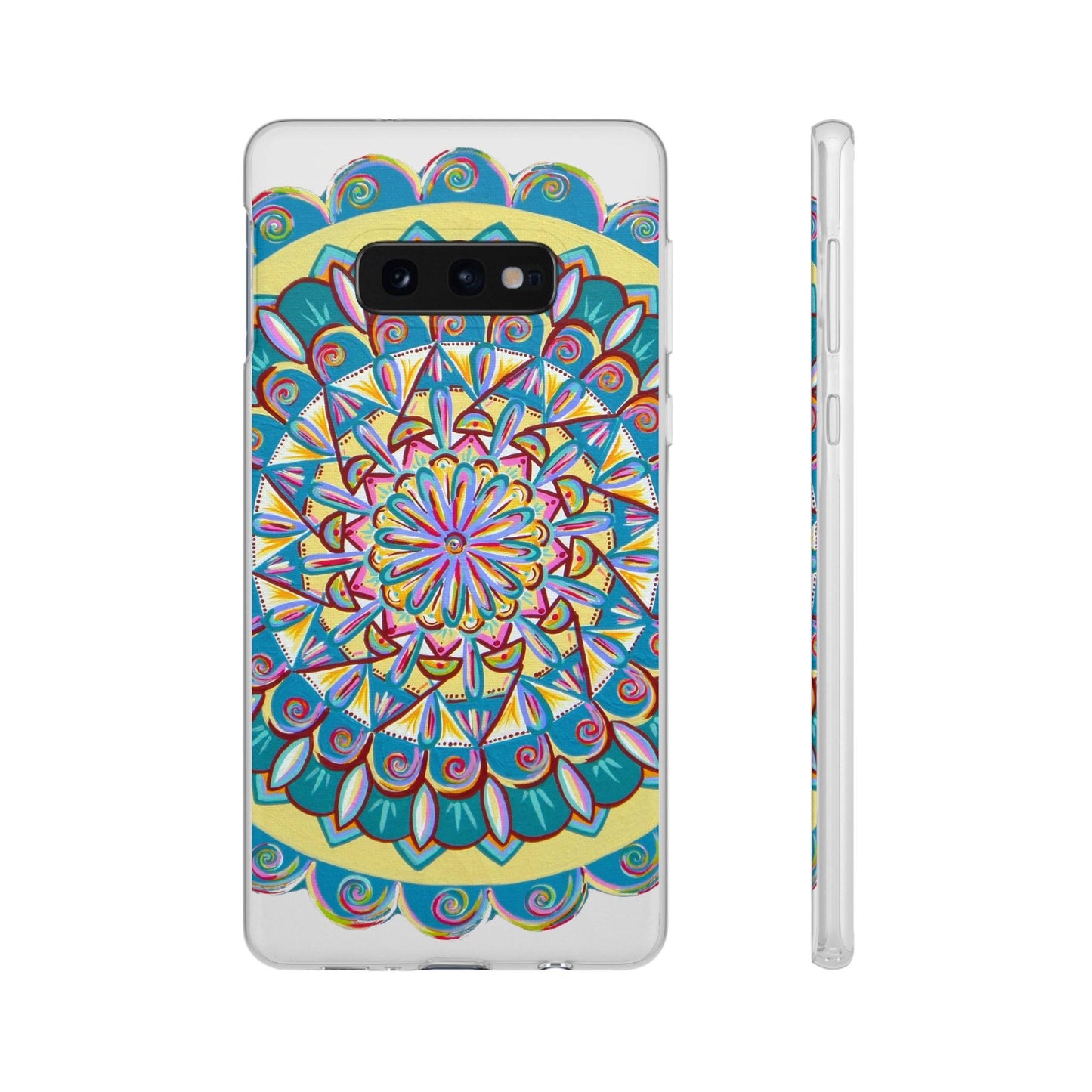 "Almandalayana" Art Phone Armor (slim-fit) - Blue Flame Array Samsung Galaxy S10E Phone Case