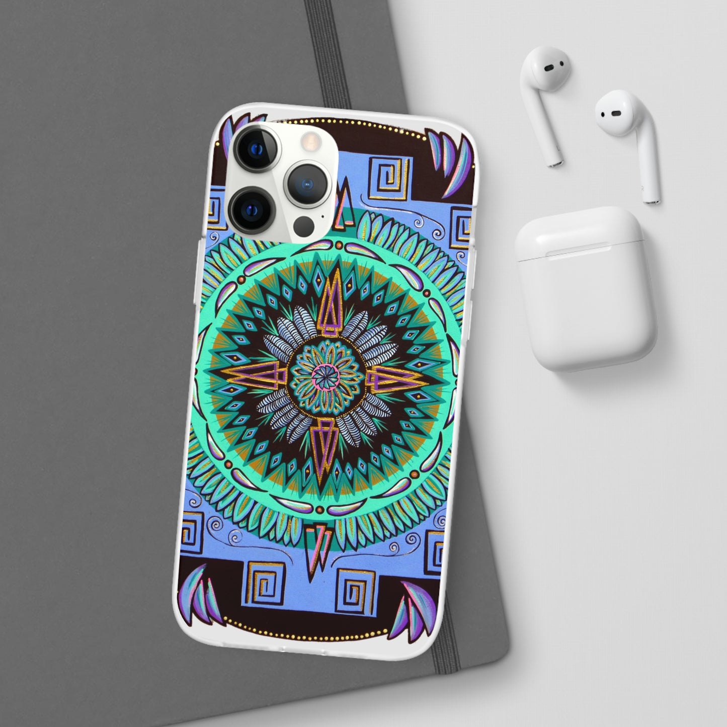 "Plumachakana" Art Phone Armor (slim-fit)