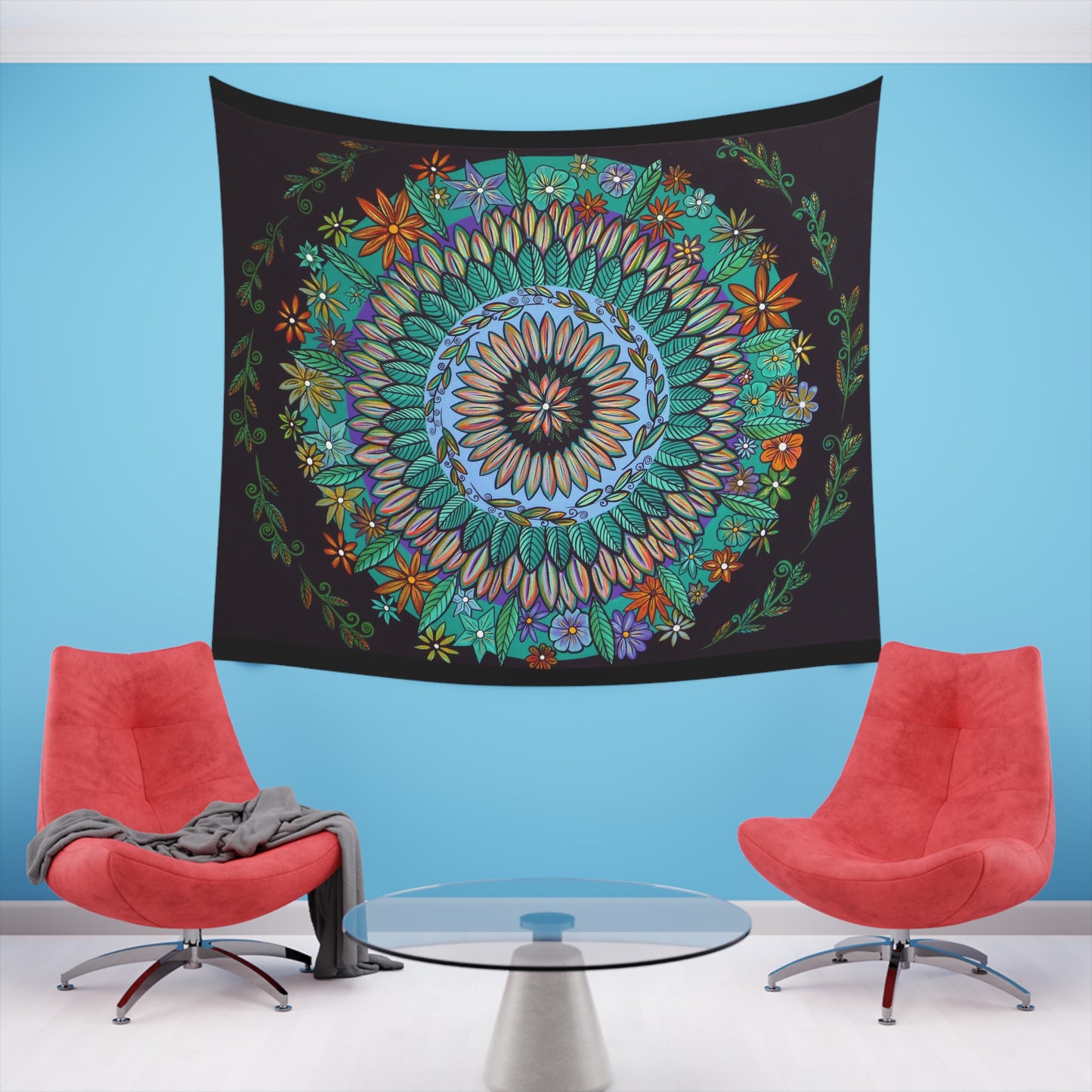 "Mandalavida" Wall Tapestry