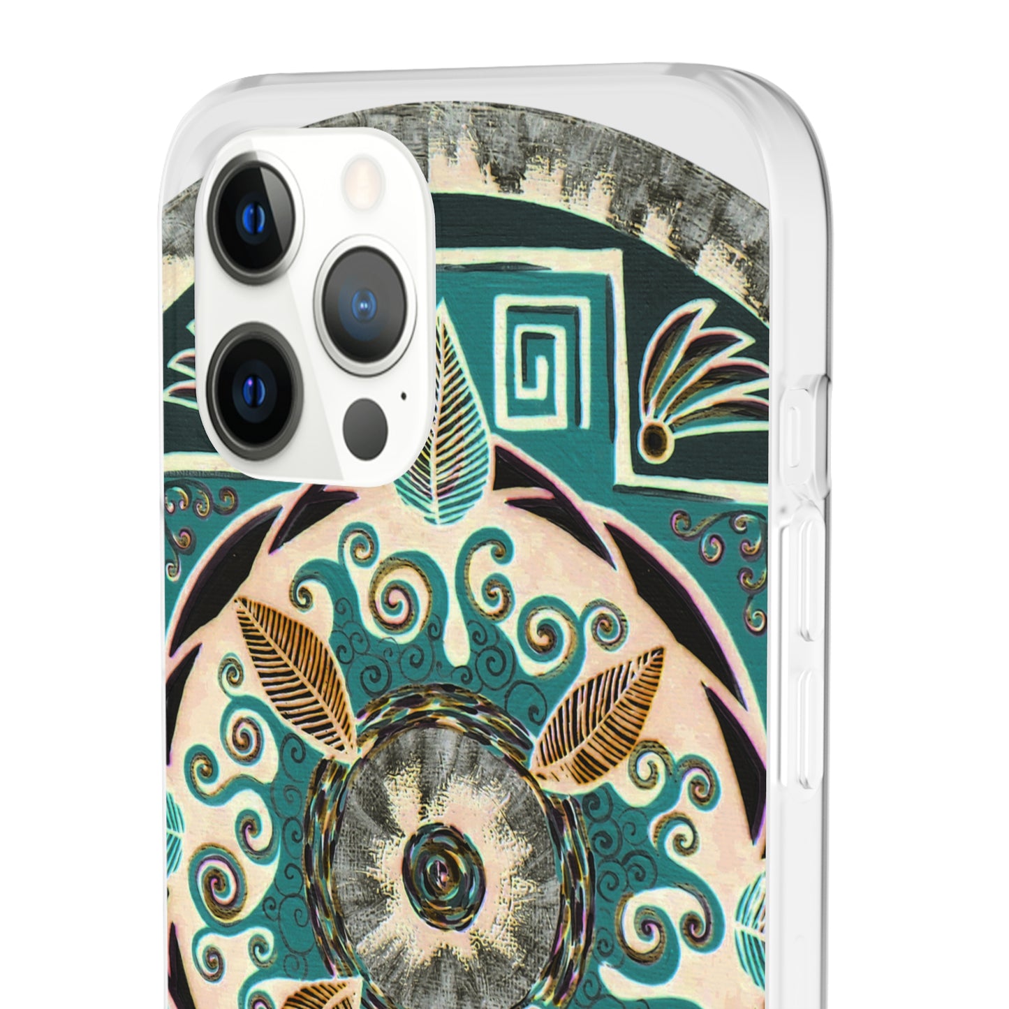 "Hojachakanazura" Art Phone Armor (slim-fit) - Blue Flame Array Phone Case