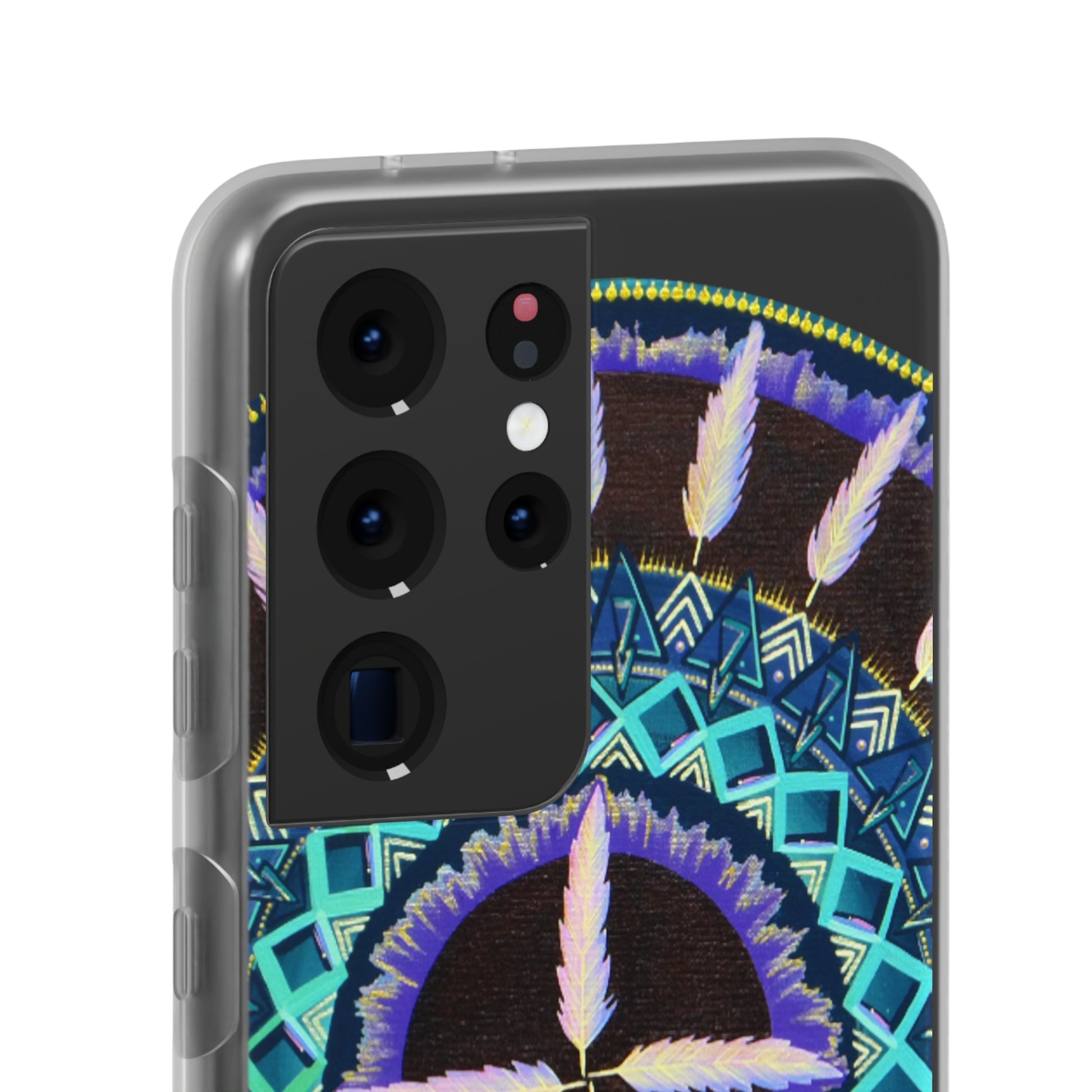 "Cuatro Vientos" Art Phone Armor (slim-fit) - Blue Flame Array Phone Case