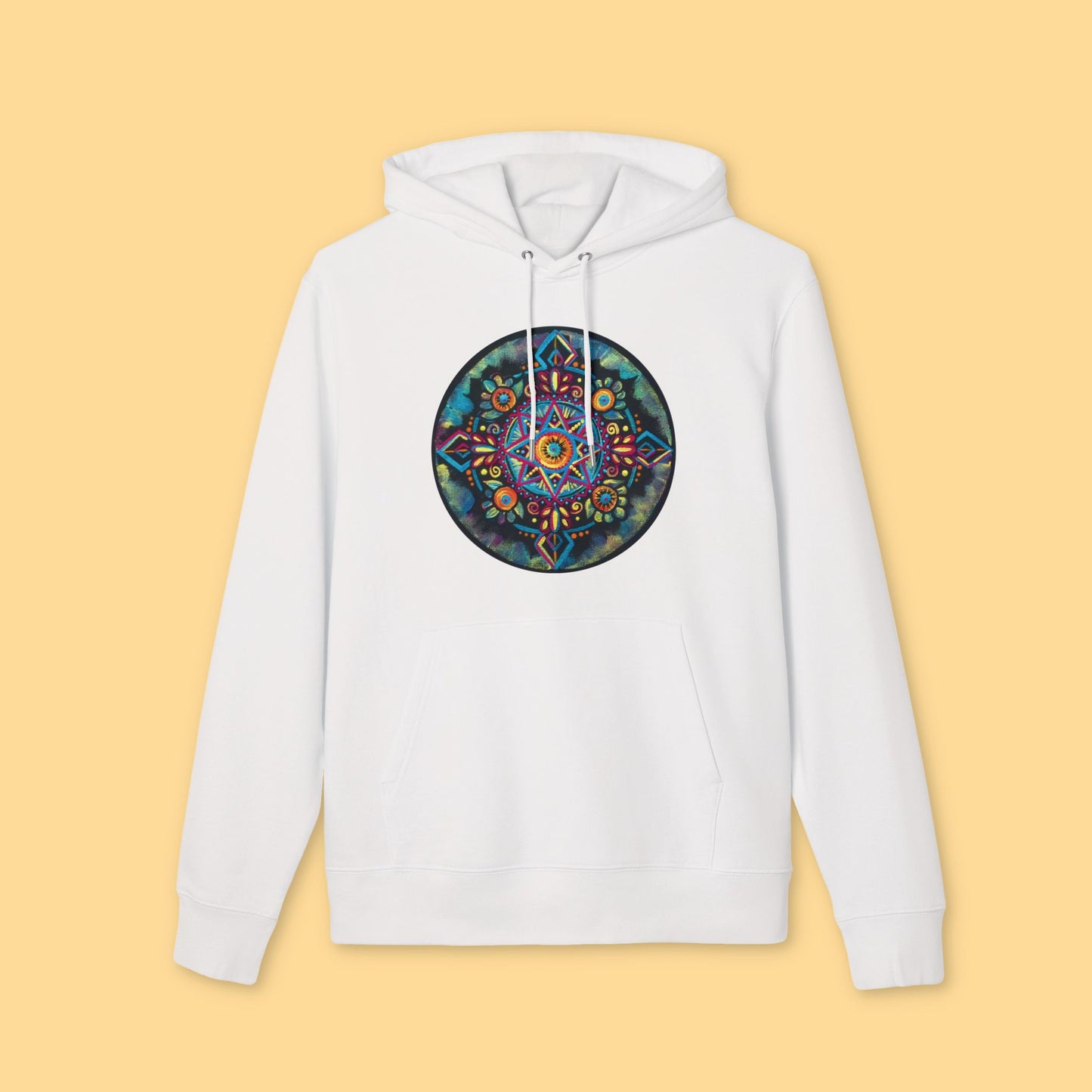 "Kirashadala" Organic Cruiser Hoodie (Font&Back Print)