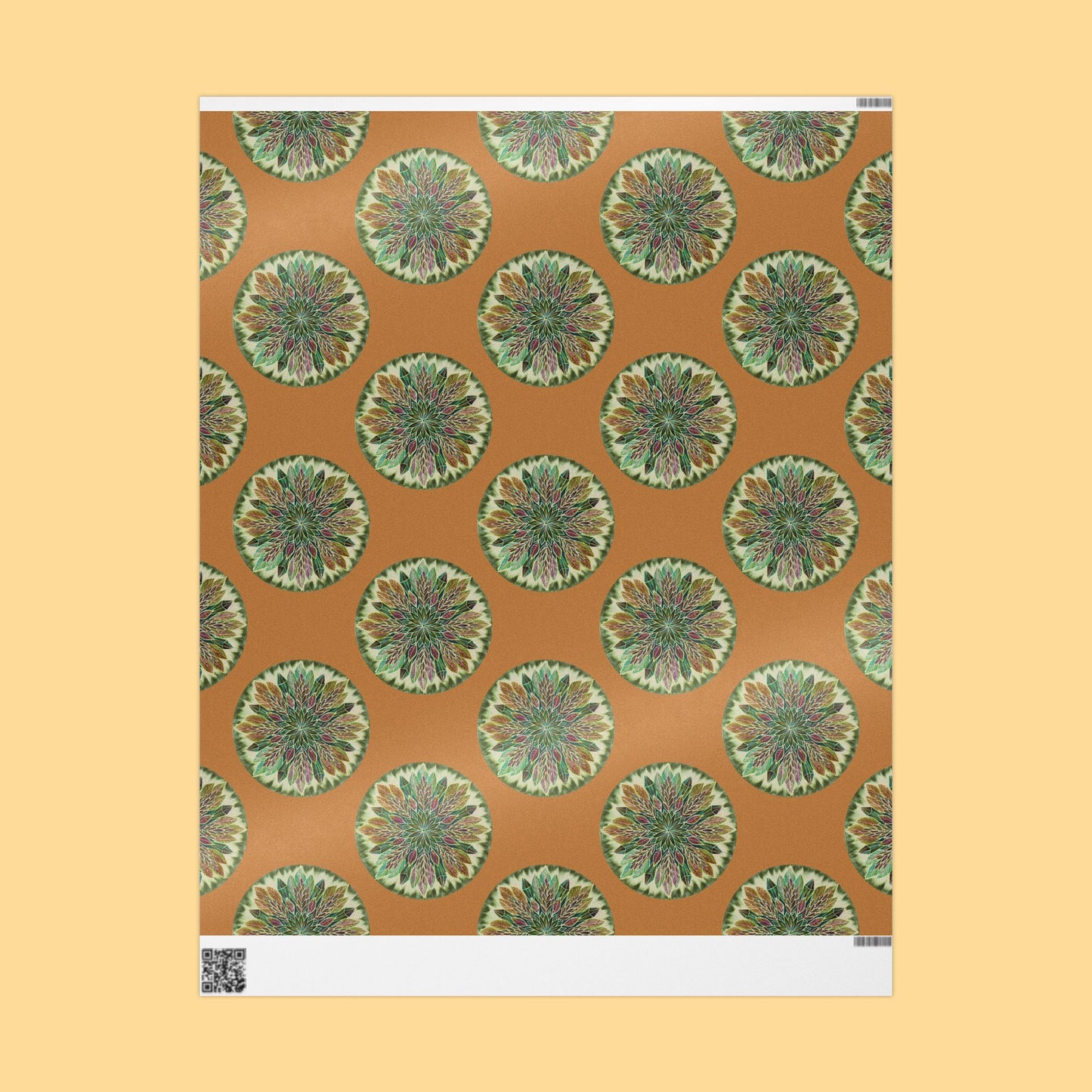 "Krystalhoja Verde" Gift Wrapping Paper