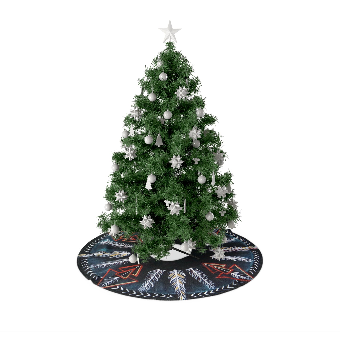 Mandala Christmas Tree Skirt