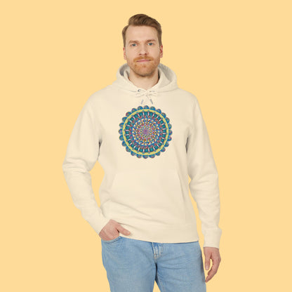 "Almandalayana" Organic Cruiser Hoodie (Font&Back Print)