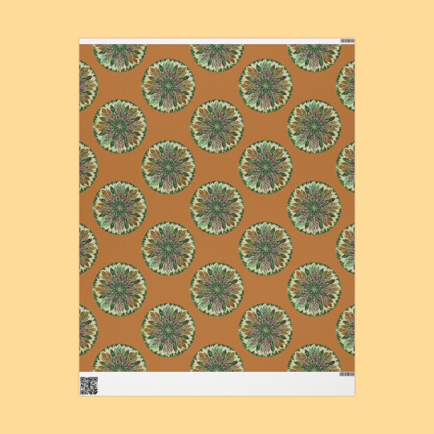 "Krystalhoja Verde" Gift Wrapping Paper