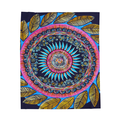 "Mandalamirananda" Dreamcatcher Blanket