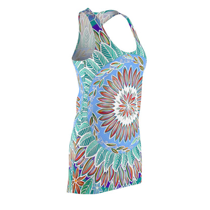 "Mandalavida Blanka" Ladies Racerback Dress