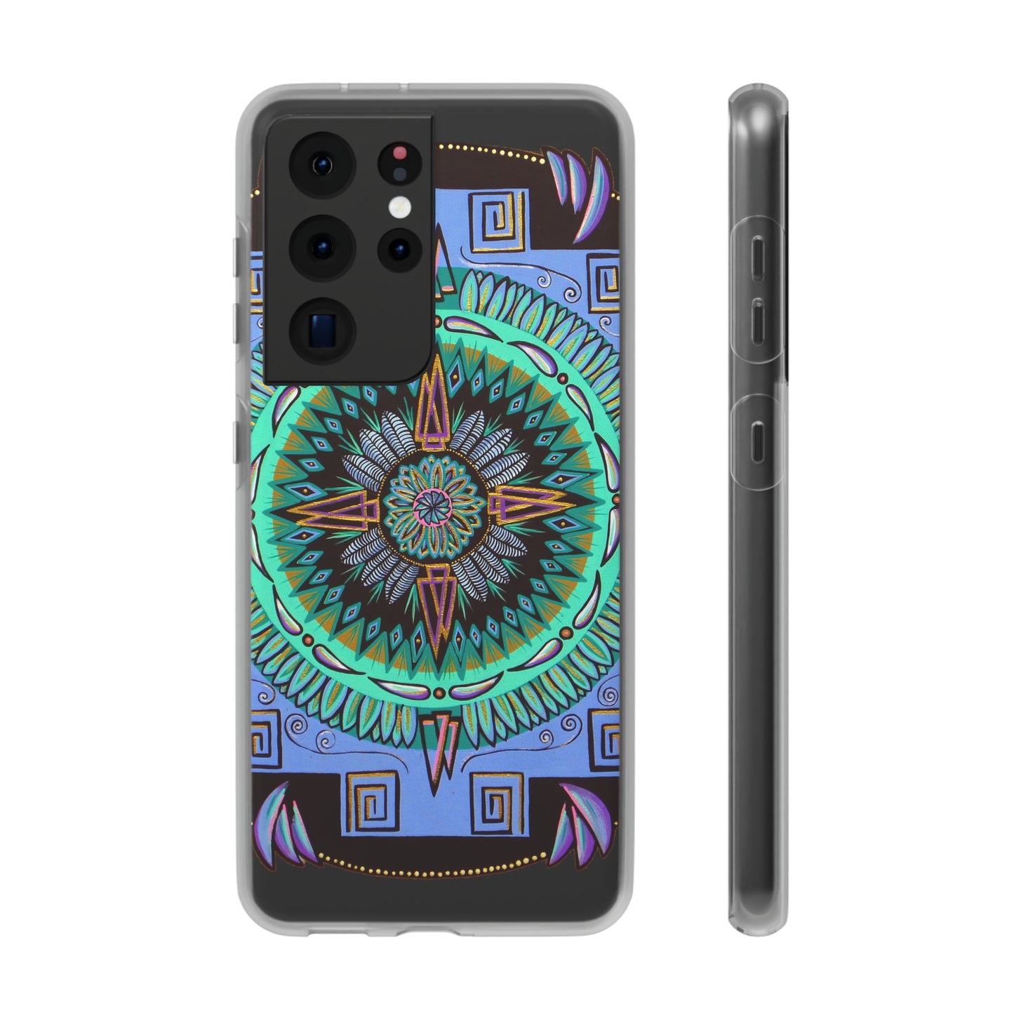 "Plumachakana" Art Phone Armor (slim-fit)