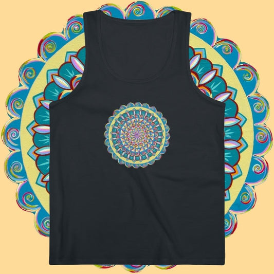 "Almandalayana" Lords Organic Tank Top - Blue Flame Array Tank Top