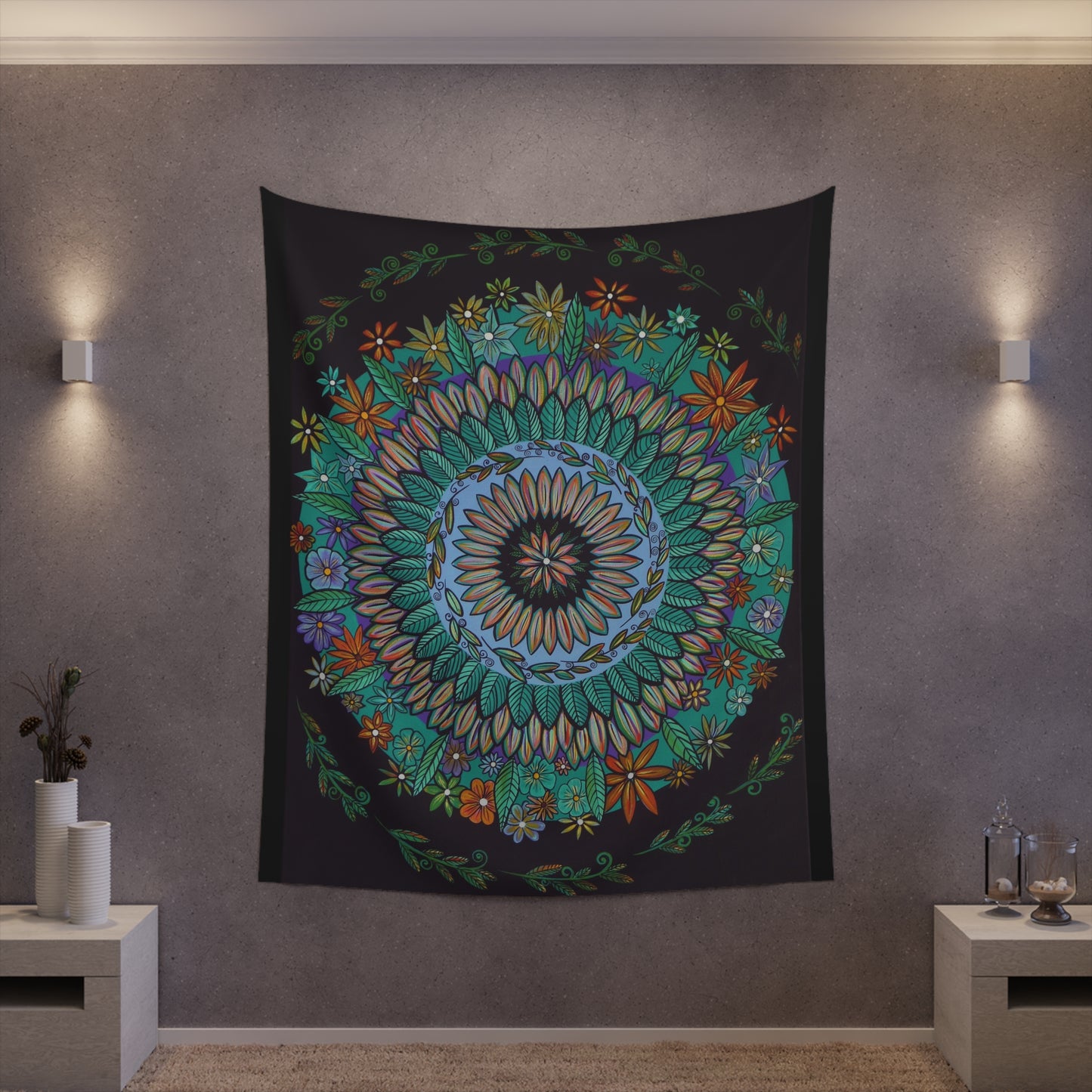 "Mandalavida" Wall Tapestry