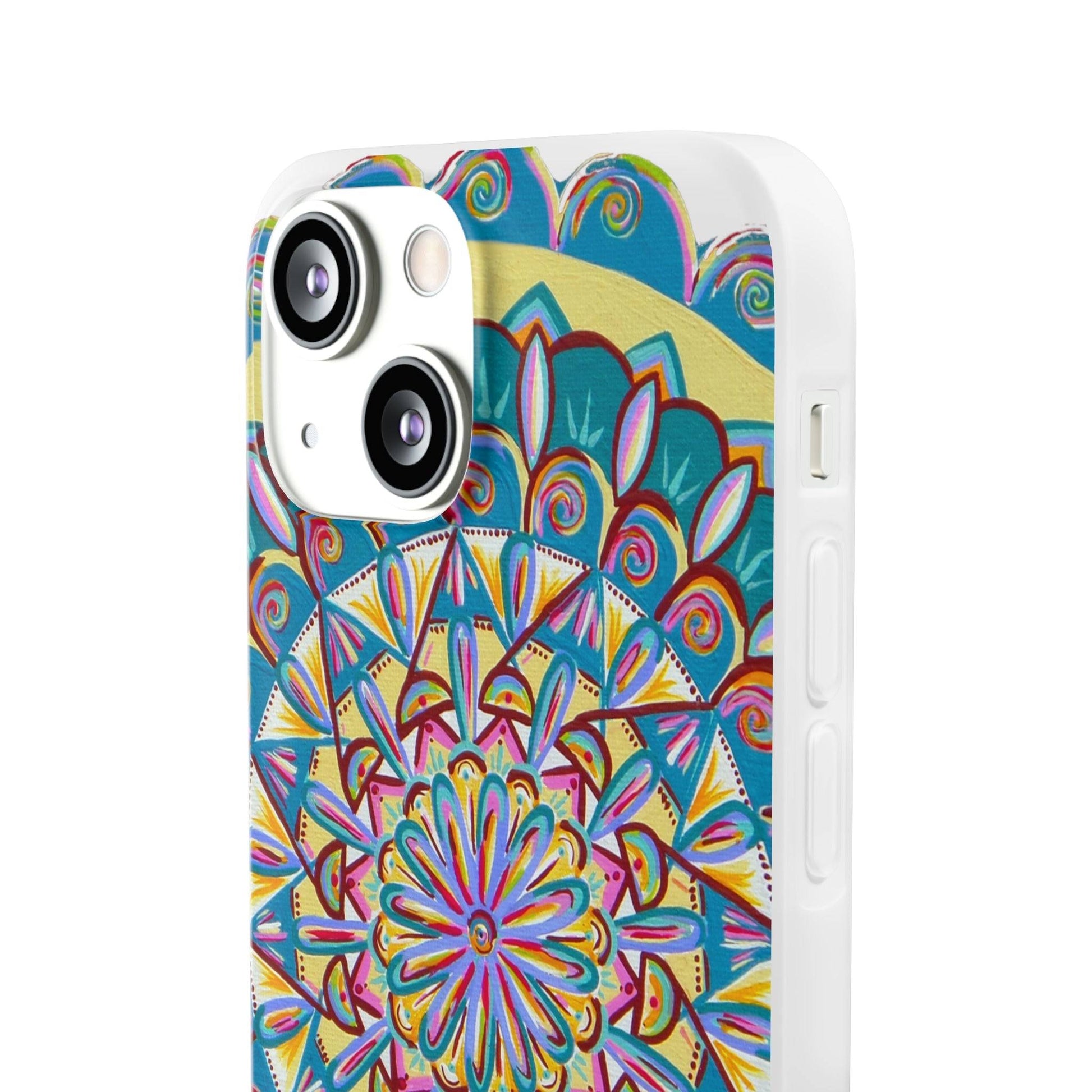 "Almandalayana" Art Phone Armor (slim-fit) - Blue Flame Array Phone Case