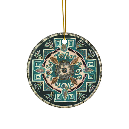 "Hojachakanazura" Ceramic Ornament