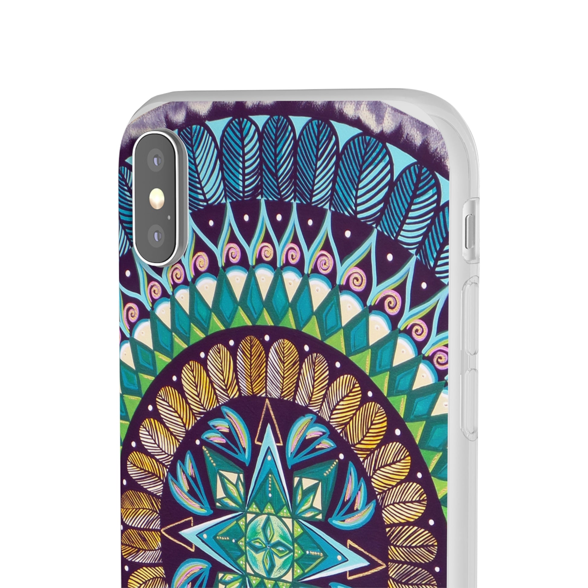 "AquilazurA Kryst'dala" Art Phone Armor (slim-fit) - Blue Flame Array Phone Case