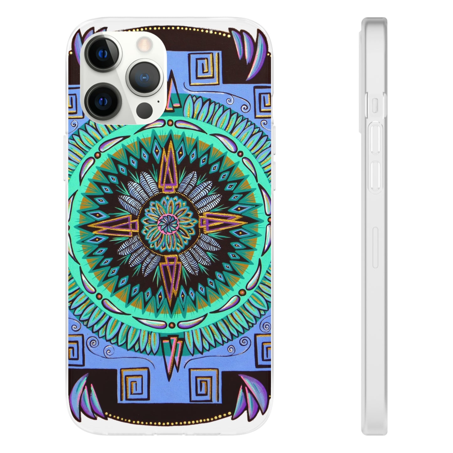 "Plumachakana" Art Phone Armor (slim-fit)