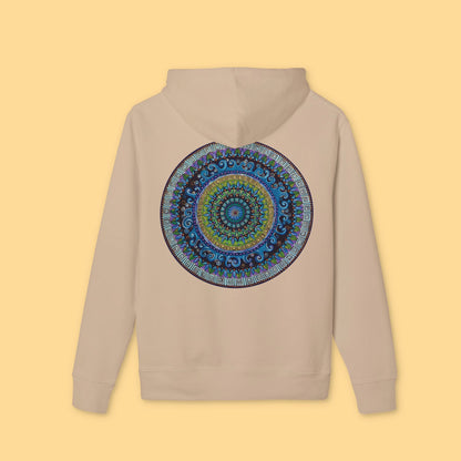 "Mandaquala" Organic Cruiser Hoodie (Font&Back Print)