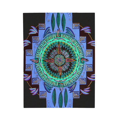 "Plumachakana" Dreamcatcher Blanket