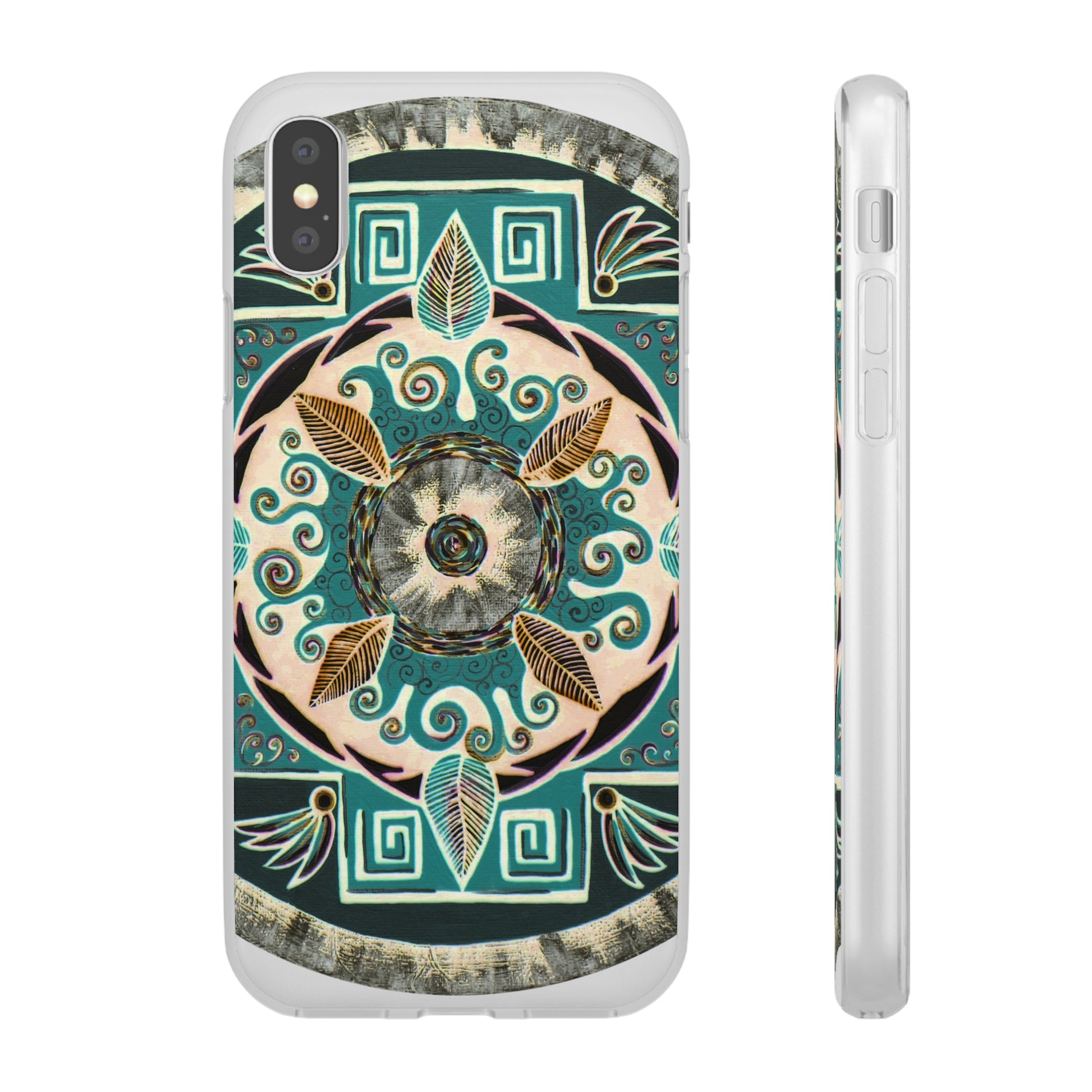 "Hojachakanazura" Art Phone Armor (slim-fit) - Blue Flame Array iPhone X with gift packaging Phone Case