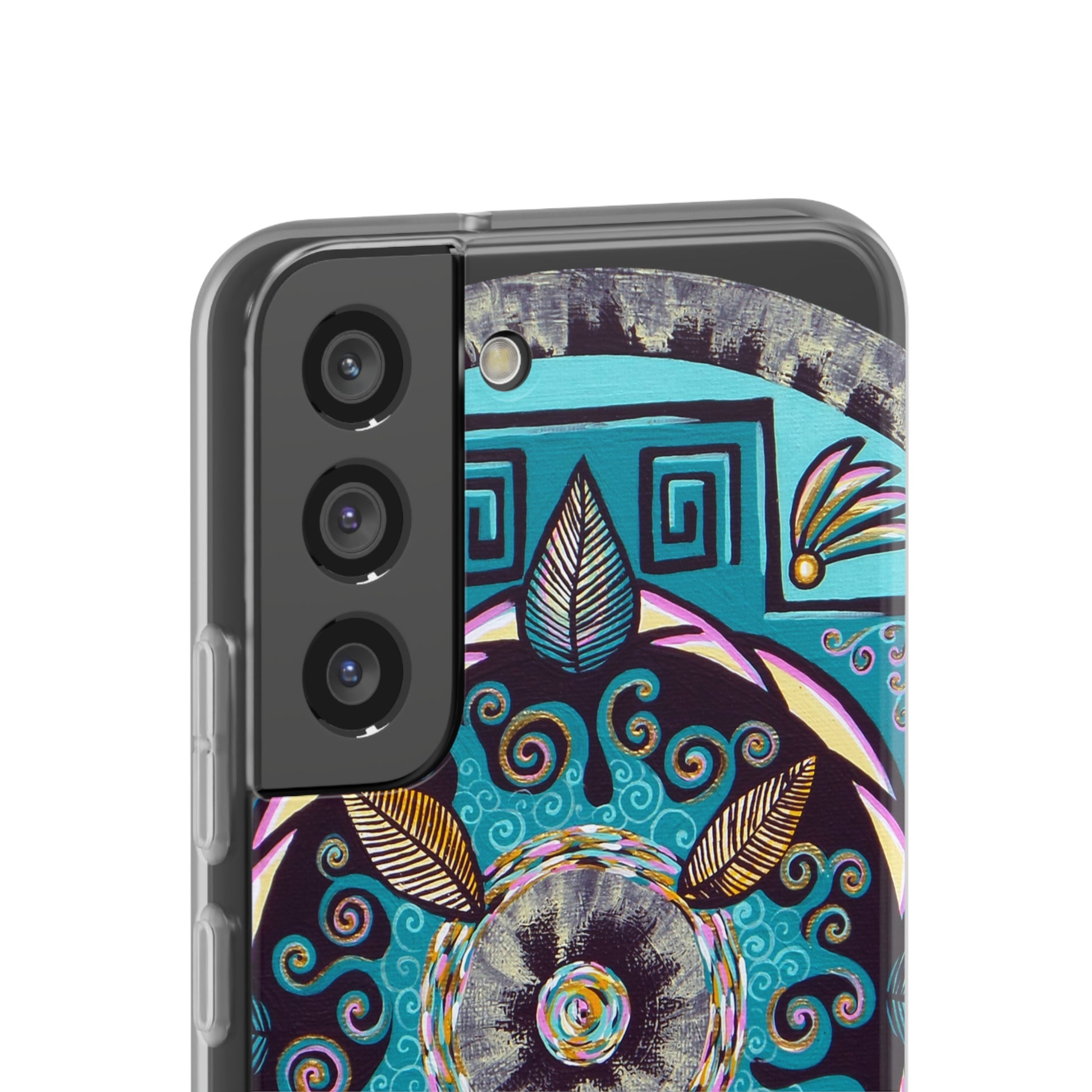 "Hojachakana" Art Phone Armor (slim-fit) - Blue Flame Array Phone Case