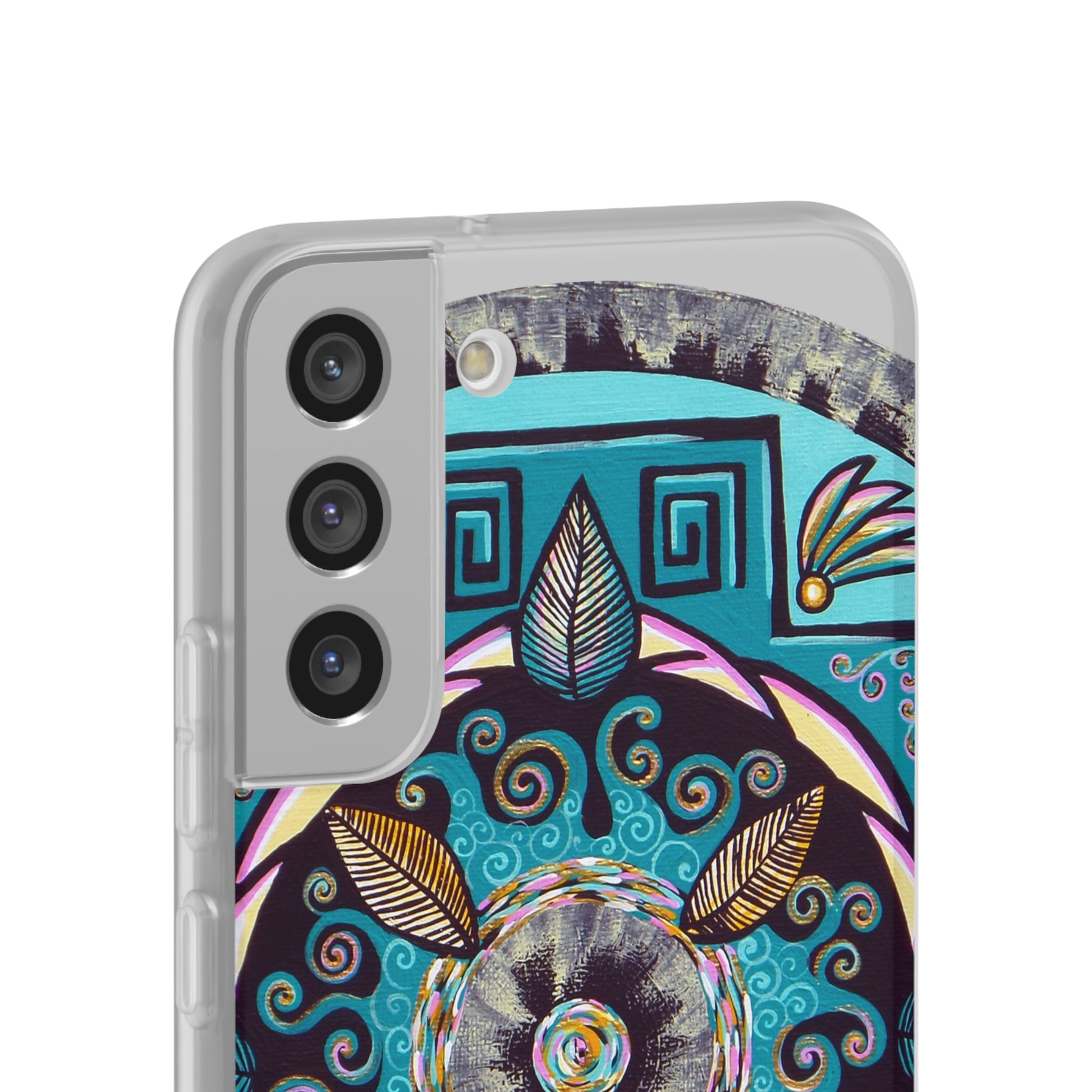 "Hojachakana" Art Phone Armor (slim-fit) - Blue Flame Array Phone Case