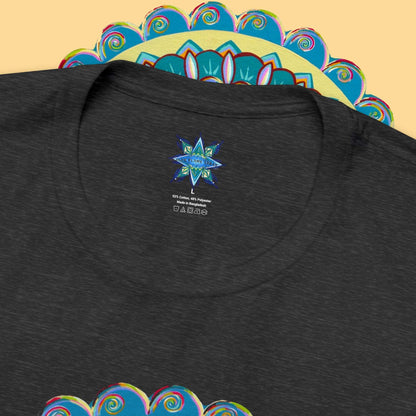 "Almandalayana" Lords & Ladies Tee - Blue Flame Array T-Shirt