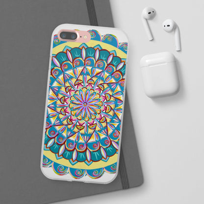 "Almandalayana" Art Phone Armor (slim-fit) - Blue Flame Array Phone Case