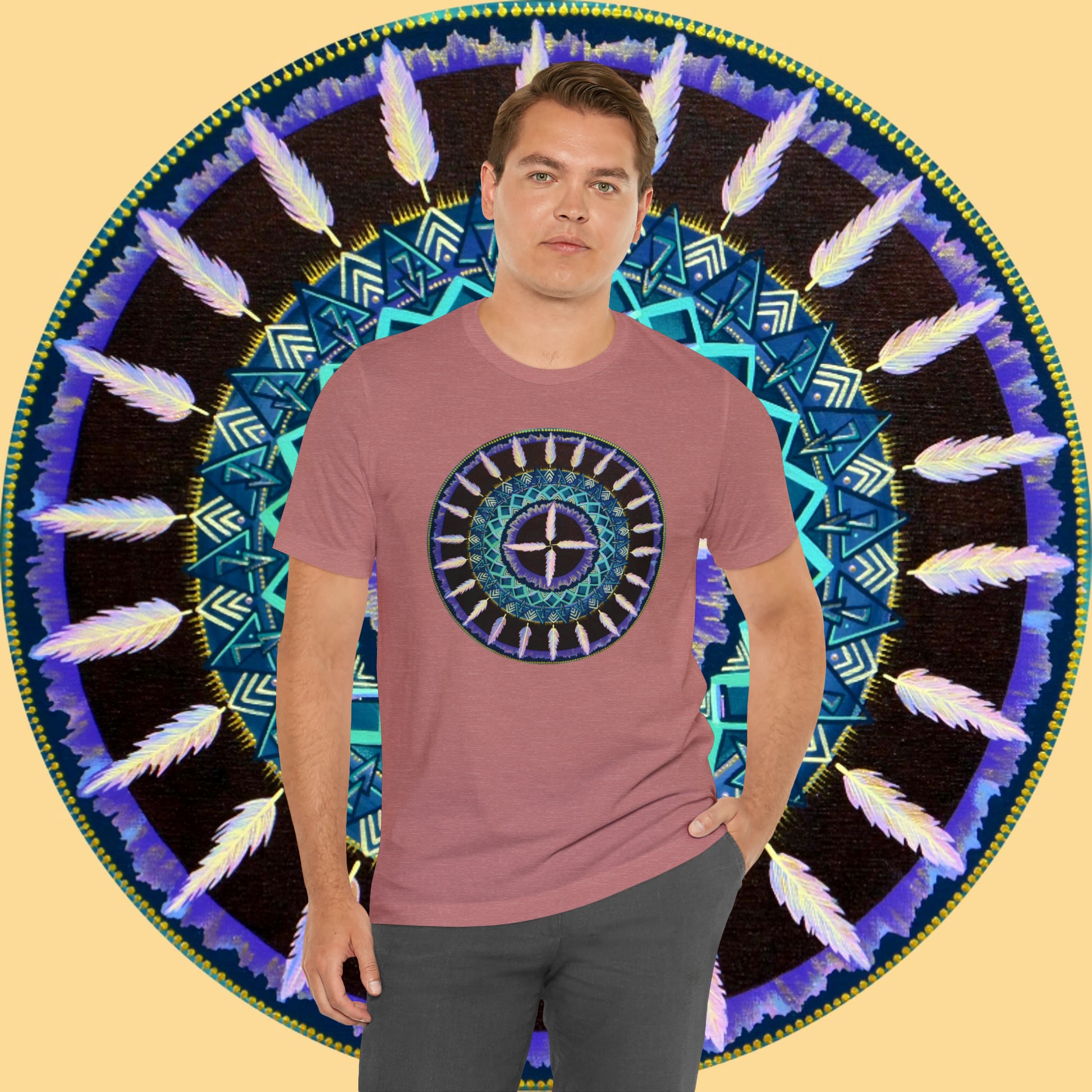 "Cuatro Vientos" Lords & Ladies Tee - Blue Flame Array T-Shirt