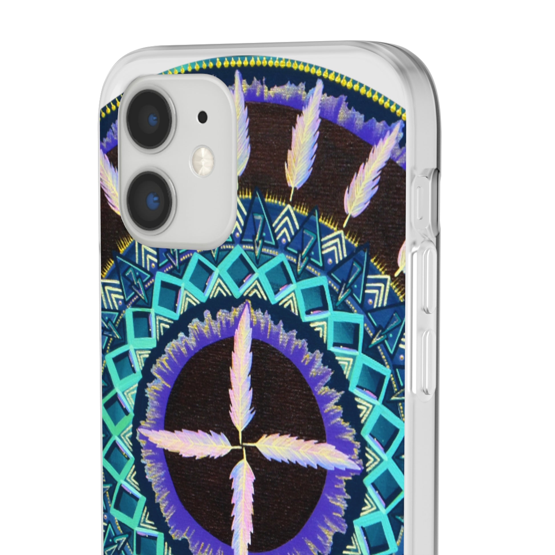 "Cuatro Vientos" Art Phone Armor (slim-fit) - Blue Flame Array Phone Case