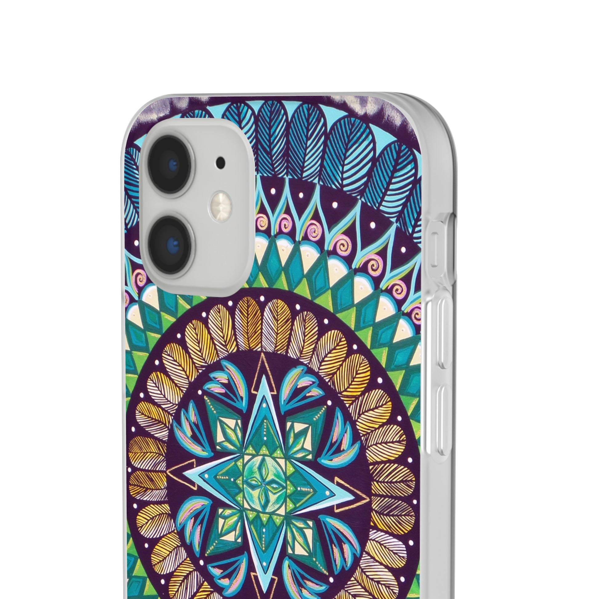 "AquilazurA Kryst'dala" Art Phone Armor (slim-fit) - Blue Flame Array Phone Case