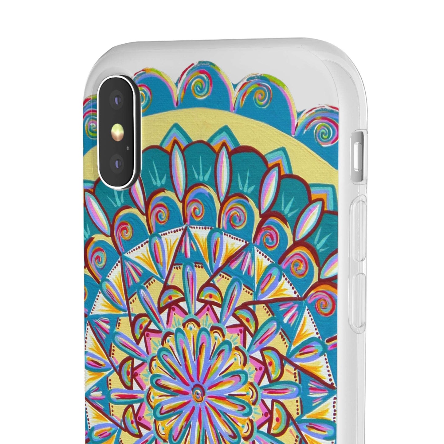 "Almandalayana" Art Phone Armor (slim-fit) - Blue Flame Array Phone Case