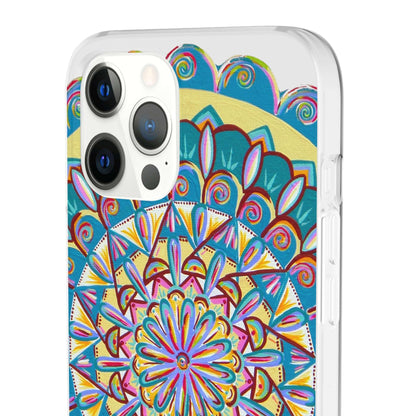 "Almandalayana" Art Phone Armor (slim-fit) - Blue Flame Array Phone Case