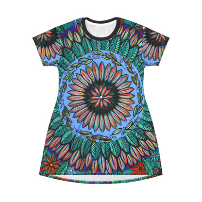 "Mandalavida" Ladies T-Shirt Dress